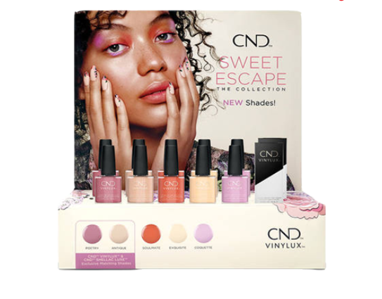 Display Lac unghii saptamanal CND Vinylux Spring